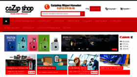 What Cazipshop.com website looked like in 2017 (6 years ago)