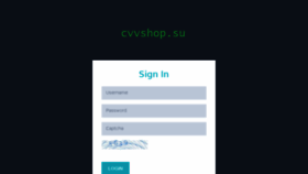 What Cvvshop.su website looked like in 2017 (6 years ago)