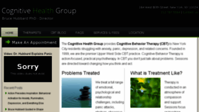 What Cognitive-behavior-therapy.com website looked like in 2017 (6 years ago)