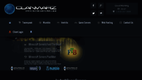 What Clanwarz.com website looked like in 2017 (6 years ago)