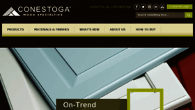 What Conestogawood.com website looked like in 2017 (6 years ago)