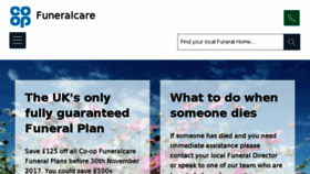 What Co-operativefuneralcare.co.uk website looked like in 2017 (6 years ago)