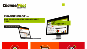 What Channelpilot.de website looked like in 2017 (6 years ago)