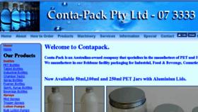 What Contapack.com.au website looked like in 2017 (6 years ago)