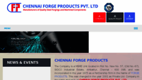 What Chennaiforgeproducts.com website looked like in 2017 (8 years ago)
