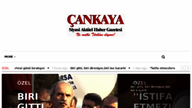 What Cankayagazetesi.com website looked like in 2017 (6 years ago)