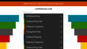 What Cuttlebone.net website looked like in 2017 (6 years ago)