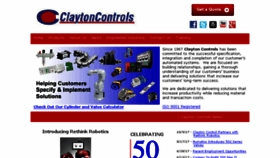 What Claycon.com website looked like in 2017 (6 years ago)