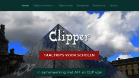 What Clipperreizen.be website looked like in 2017 (6 years ago)