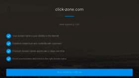 What Click-zone.com website looked like in 2017 (6 years ago)