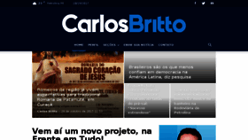 What Carlosbritto.com website looked like in 2017 (6 years ago)