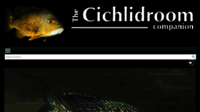 What Cichlidae.com website looked like in 2017 (6 years ago)