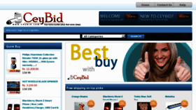 What Ceybid.com website looked like in 2011 (12 years ago)