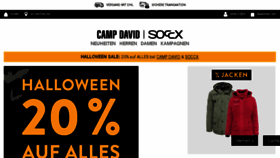 What Campdavid-shop.de website looked like in 2017 (6 years ago)