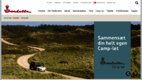 What Camplet.dk website looked like in 2017 (6 years ago)