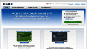 What Chasecanada.ca website looked like in 2017 (6 years ago)