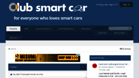 What Clubsmartcar.ca website looked like in 2017 (6 years ago)