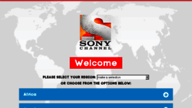 What Canalsony.com website looked like in 2017 (6 years ago)