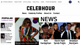 What Celebhour.com website looked like in 2017 (6 years ago)