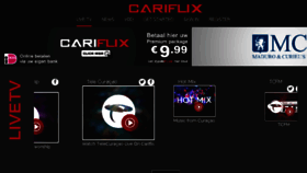 What Cariflix.com website looked like in 2017 (6 years ago)