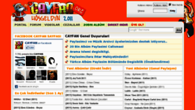 What Cayburg.net website looked like in 2011 (13 years ago)