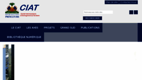 What Ciat.gouv.ht website looked like in 2017 (6 years ago)