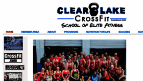 What Clearlakecrossfit.net website looked like in 2017 (6 years ago)