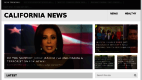 What Californianews.co website looked like in 2017 (6 years ago)