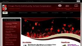 What Cps.k12.in.us website looked like in 2017 (6 years ago)