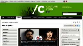 What Culture.lyon.fr website looked like in 2017 (6 years ago)
