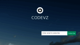 What Codevz.com website looked like in 2017 (6 years ago)