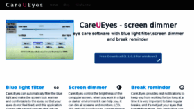 What Care-eyes.com website looked like in 2017 (6 years ago)