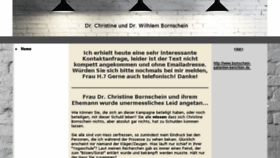 What Christine-bornschein.de website looked like in 2017 (6 years ago)