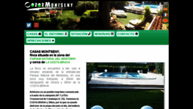 What Casasmontseny.com website looked like in 2017 (6 years ago)