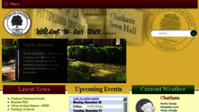 What Chatham-va.gov website looked like in 2017 (6 years ago)