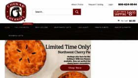What Chukar.com website looked like in 2017 (6 years ago)