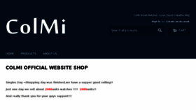 What Colmishop.com website looked like in 2017 (6 years ago)