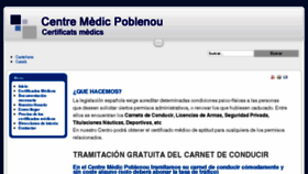 What Centremedicpoblenou.es website looked like in 2017 (6 years ago)