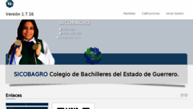 What Cobachgro.edu.mx website looked like in 2017 (6 years ago)