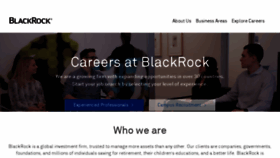 What Careers.blackrock.com website looked like in 2017 (6 years ago)