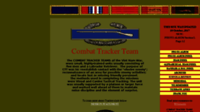 What Combattrackerteam.org website looked like in 2017 (6 years ago)