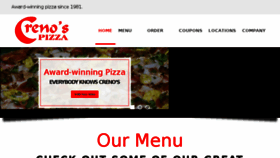 What Crenospizzaco.com website looked like in 2017 (6 years ago)