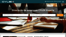 What Cylex-espana.es website looked like in 2017 (6 years ago)