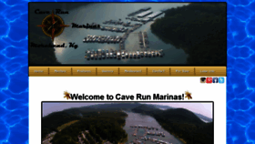 What Caverunmarinas.com website looked like in 2017 (6 years ago)