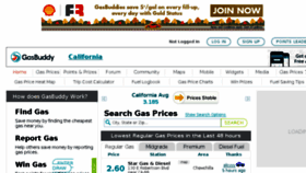What Californiagasprices.com website looked like in 2017 (6 years ago)
