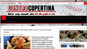 What Controcopertina.com website looked like in 2017 (6 years ago)