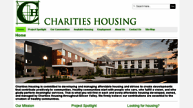 What Charitieshousing.org website looked like in 2017 (6 years ago)