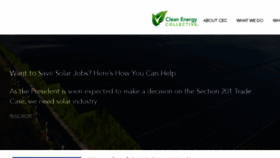 What Cleaneasyenergy.com website looked like in 2017 (6 years ago)