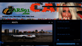 What Cars91.com website looked like in 2011 (13 years ago)