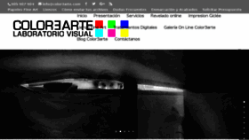 What Color3arte.com website looked like in 2017 (6 years ago)